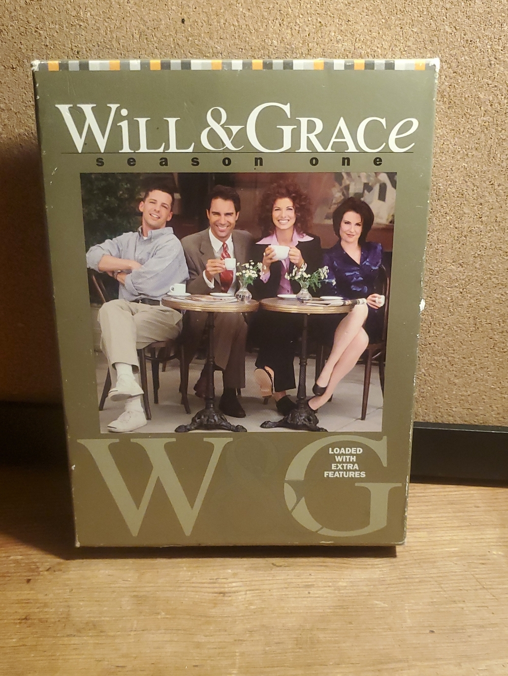 Will & Grace Season One DVD Box Set - Olive Green